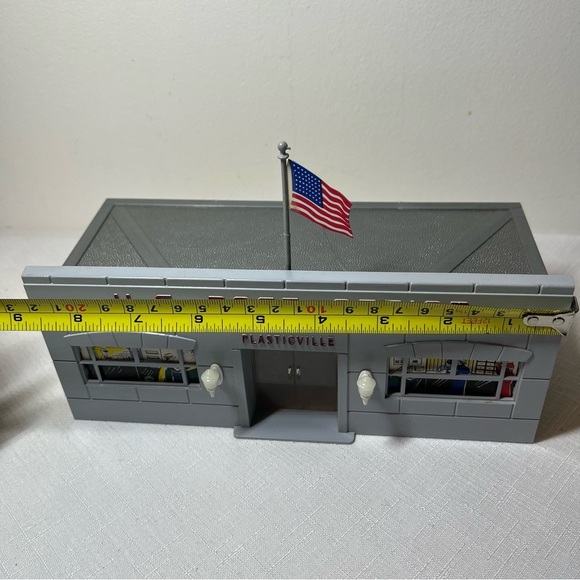 Plasticville U.S. Post Office Model Kit. Model train collectors or toy. Vintage - Picture 5 of 7